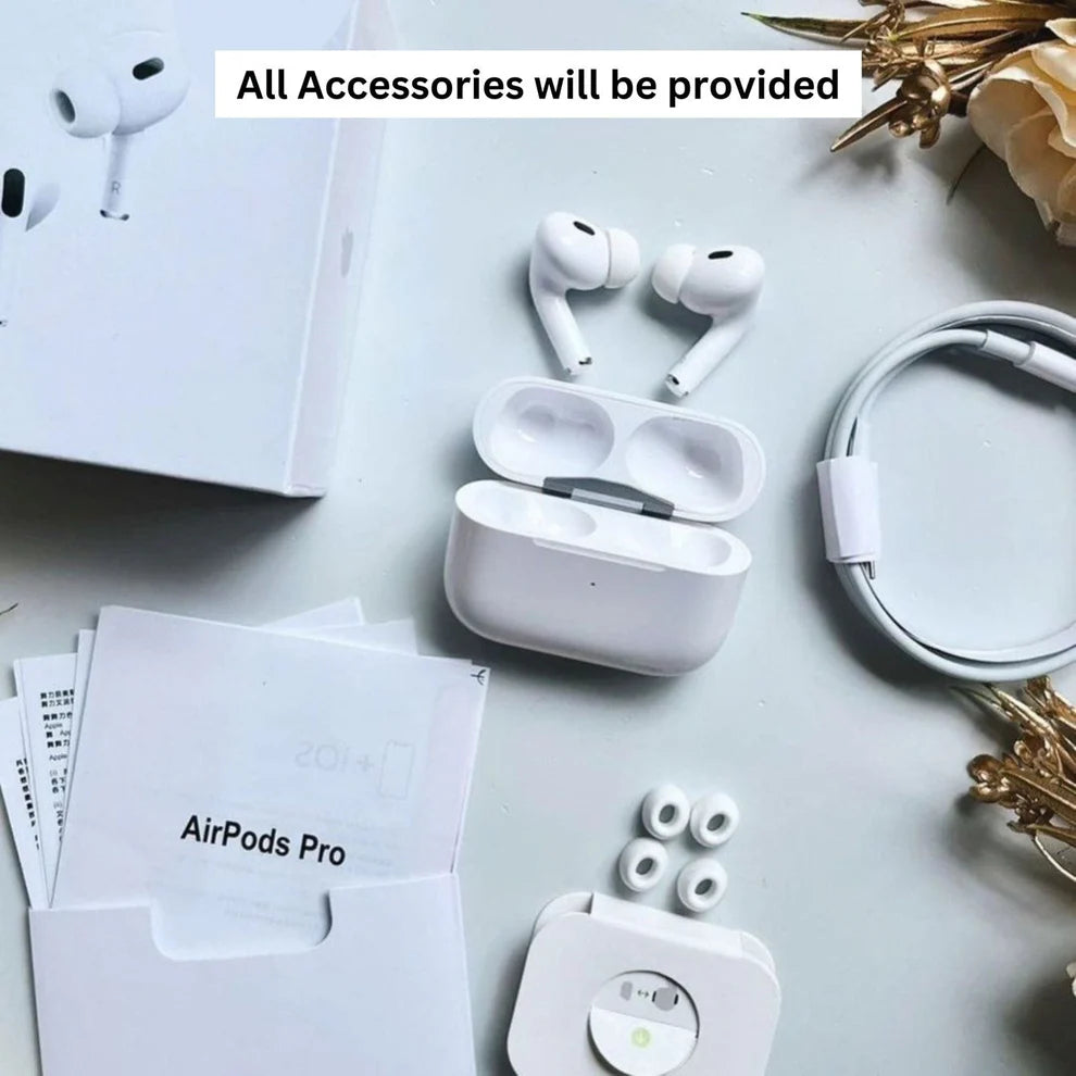 HAXXUS (COMBO OFFER) - AIRPODS PRO 2ND GEN + MAGSAFE POWERBANK 10000 MAH - 1 YEAR Warranty. (10 Days No Question Ask Return Available on this Product. )