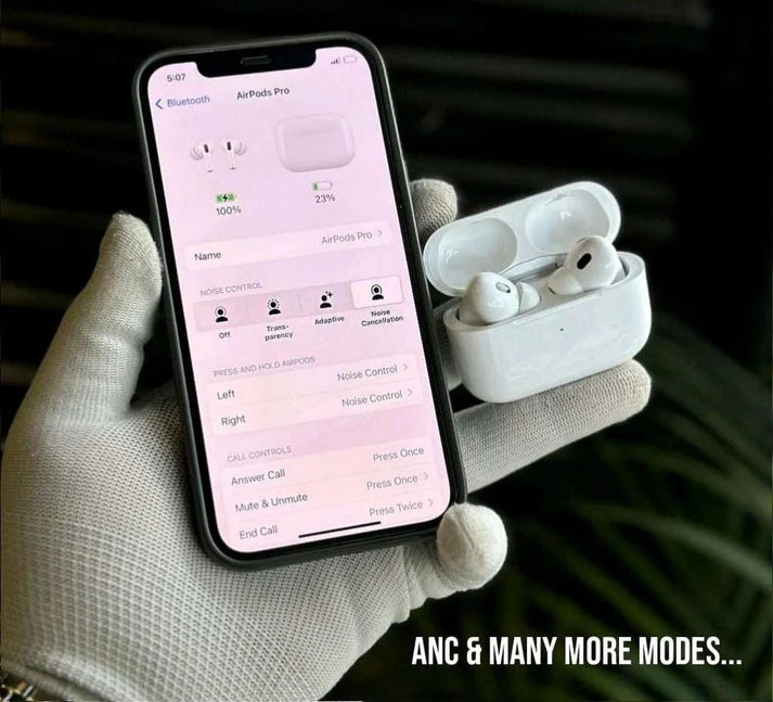 HAXXUS (COMBO OFFER) - AIRPODS PRO 2ND GEN + MAGSAFE POWERBANK 10000 MAH - 1 YEAR Warranty. (10 Days No Question Ask Return Available on this Product. )