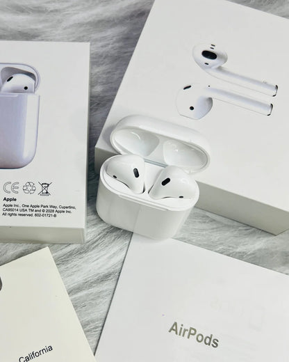 AirPods 2 (White) - Free Silicone Cover